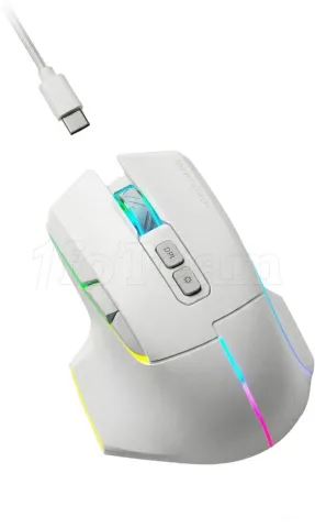 Photo de Souris sans fil Gamer Mars Gaming MMWVECTOR RGB (Blanc)