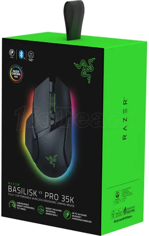 Photo de Souris sans fil Gamer Razer Basilisk V3 Pro 35K RGB (Noir)