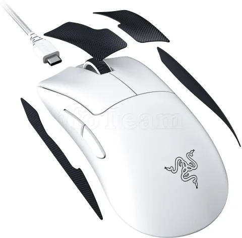 Photo de Souris sans fil Gamer Razer Deathadder V3 Pro (Blanc)