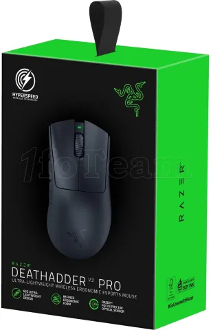 Photo de Souris sans fil Gamer Razer Deathadder V3 Pro (Noir)