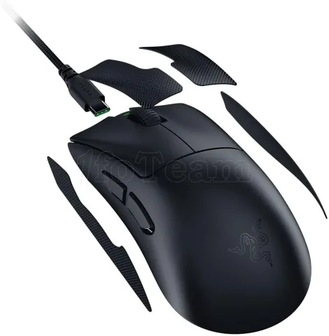 Photo de Souris sans fil Gamer Razer Deathadder V4 Pro (Noir)