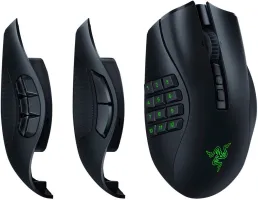 Photo de Souris sans fil Gamer Razer Naga V2 Pro RGB (Noir)