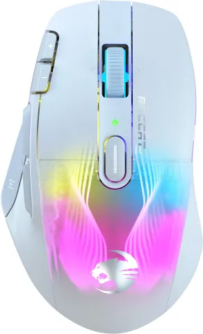 Photo de Souris sans fil Gamer Roccat Kone XP Air RGB (Blanc)