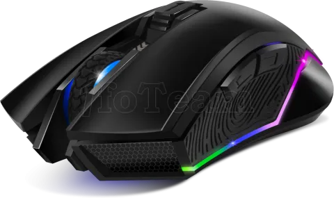 Photo de Souris sans fil Gamer Spirit of Gamer Elite M20 RGB (Noir)