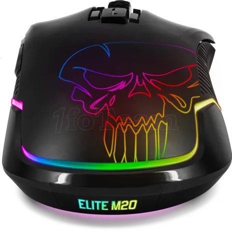 Photo de Souris sans fil Gamer Spirit of Gamer Elite M20 RGB (Noir)