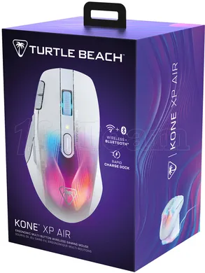 Photo de Souris sans fil Gamer Turtle Beach Kone XP Air RGB (Blanc)