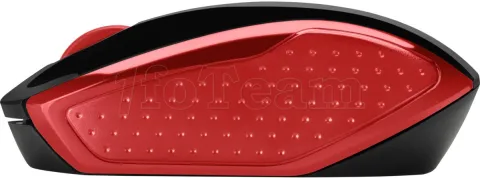 Photo de Souris sans fil HP 200 (Noir/Rouge)