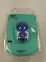 Photo de Souris sans fil Logitech Cordless Laser M187 (Bleu) - SN 2251LZD0NYY9 - ID 205073