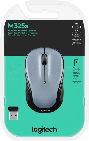 Photo de Souris sans fil Logitech M325S (Noir/Gris)