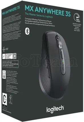 Photo de Souris sans fil Logitech MX Anywhere 3S (Noir)