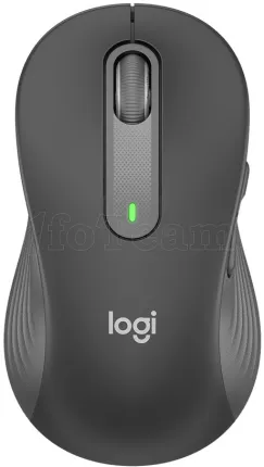 Photo de Souris sans fil Logitech Signature M650 L pour gaucher (Noir/Gris)