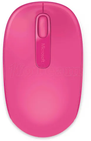 Photo de Souris sans fil Microsoft Wireless Mobile Mouse 1850 (Rose)