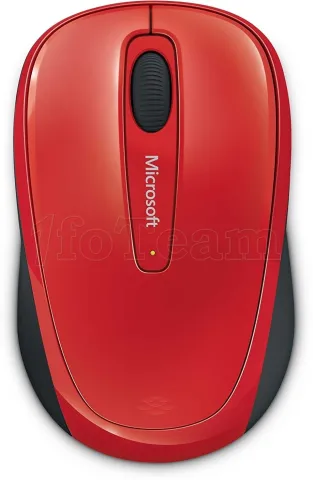 Photo de Souris sans fil Microsoft Wireless Mobile Mouse 3500 (Rouge)