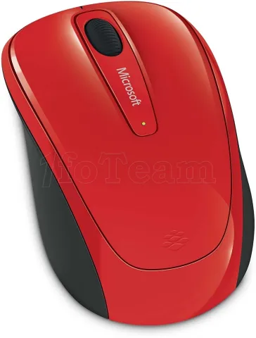 Photo de Souris sans fil Microsoft Wireless Mobile Mouse 3500 (Rouge)