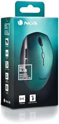 Photo de Souris sans fil NGS Bee (Bleu)