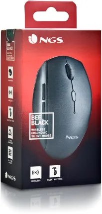 Photo de Souris sans fil NGS Bee (Noir)