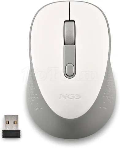 Photo de Souris sans fil NGS Dew (Blanc)