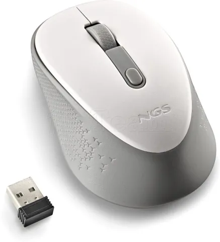 Photo de Souris sans fil NGS Dew (Blanc)
