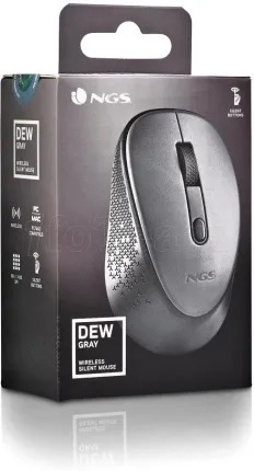 Photo de Souris sans fil NGS Dew (Gris)