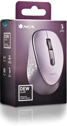 Photo de Souris sans fil NGS Dew (Violet)