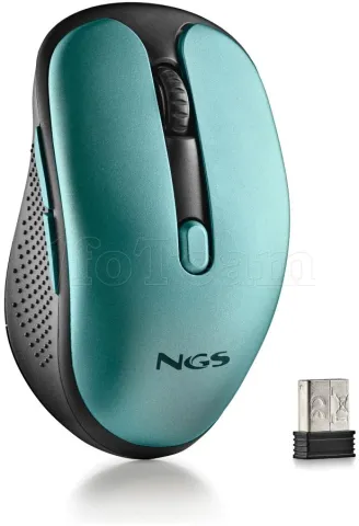 Photo de Souris sans fil NGS Evo Rust (Bleu)