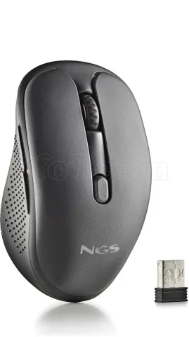 Photo de Souris sans fil NGS Evo Rust (Noir)