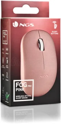 Photo de Souris sans fil NGS Fog Pro (Rose)