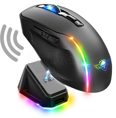 Photo de Souris sans fil Spirit of Gamer Elite M50 RGB (Noir)