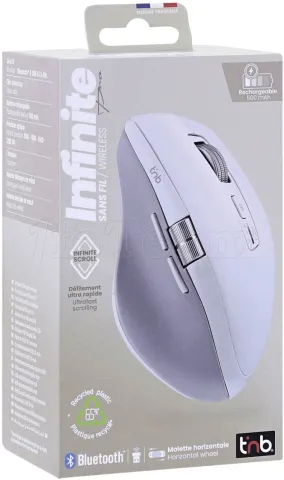 Photo de Souris sans fil T'nB Infinite Pro (Blanc)