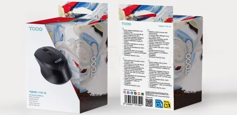 Photo de Souris sans fil Tooq TQMW-1101-B (Noir)