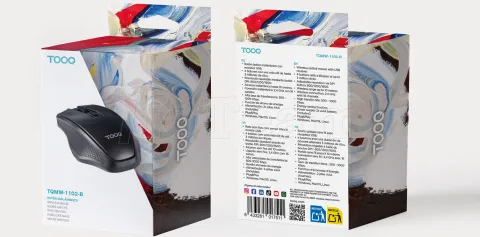 Photo de Souris sans fil Tooq TQMW-1102-B (Noir)