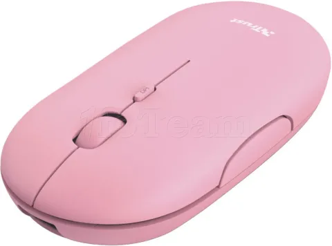 Photo de Souris sans fil Trust Puck (Rose)