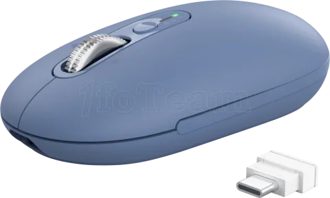 Photo de Souris sans fil Trust Seron (Bleu)