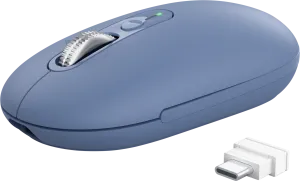 Photo de Souris sans fil Trust Seron (Bleu)