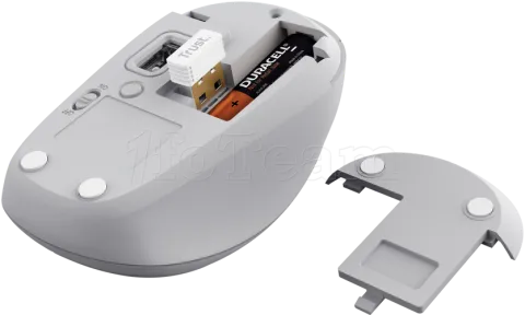 Photo de Souris sans fil Trust Yvi+ (Blanc)
