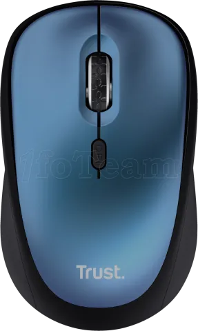 Photo de Souris sans fil Trust Yvi+ Silent (Bleu)