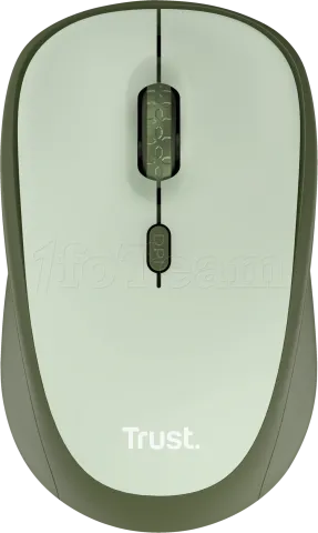 Photo de Souris sans fil Trust Yvi+ Silent (Vert)