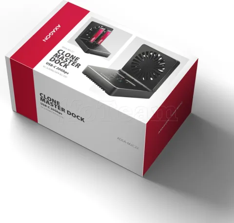 Photo de Station d'accueil Axagon ADSA-M2C22 Clone Master pour NVMe et S-ATA - USB 3.2