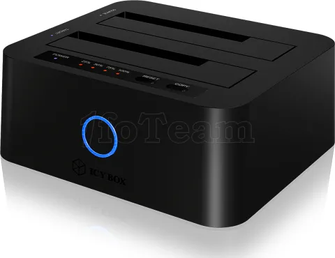 Photo de Station d'accueil Icy Box IB-123CL-U3  pour 2 HDD SATA - USB3.0