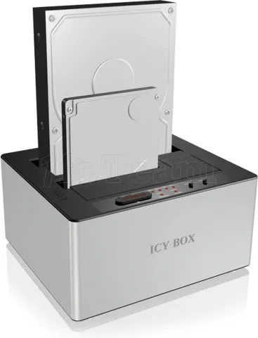 Photo de Station d'accueil Icy Box pour 2 HDD SATA - USB3 (IB-121CL-6G)