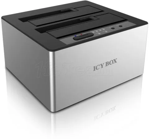 Photo de Station d'accueil Icy Box pour 2 HDD SATA - USB3 (IB-121CL-6G)
