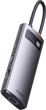 Photo de Station d'accueil portable USB-C 3.0 Baseus StarJoy 7en1 (Gris)