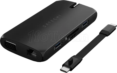 Photo de Station d'accueil portable USB-C 3.0 Satechi On-the-Go (Noir)