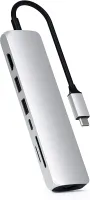 Photo de Station d'accueil portable USB-C 3.0 Satechi Slim Multi-Port (Argent)