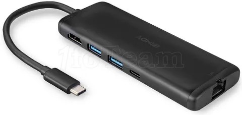 Photo de Station d'accueil portable USB-C 3.1 Lindy (Noir)