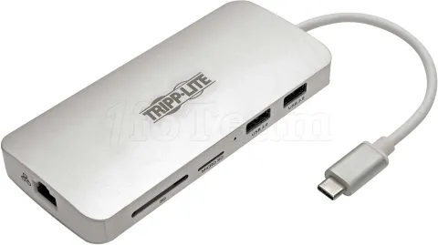 Photo de Station d'accueil portable USB-C 3.2 Eaton Tripp Lite Dock11 (Argent)