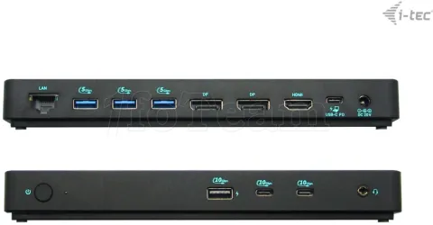 Photo de Station d'accueil portable USB-C 3.2 I-Tec Docking Station Gen 2 Pro (Noir)