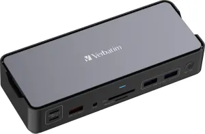 Photo de Station d'accueil portable USB-C Verbatim Pro CDS-15 (Gris)