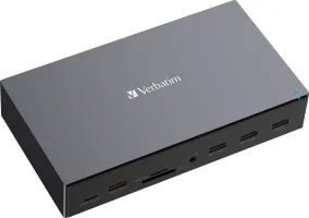 Photo de Station d'accueil portable USB-C Verbatim Pro CDS-17 (Noir)