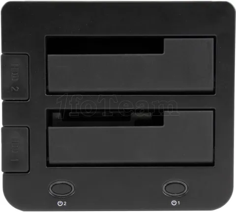 Photo de Station d'accueil USB 3.0 Startech pour 2x disques durs S-ATA/IDE (Noir)